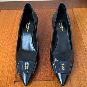 YSL Black Pumps